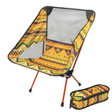 Ultralight Folding Camping Chair - Aluminum Alloy, Portable for Travel, Hiking, Beach, Picnic, BBQ, Fishing