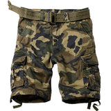 Hiking Military Camo Shorts - Outdoor Breathable Trekking, Camping, and Fishing Pants