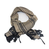 Fashion Shemagh Arabian Desert Shawl Scarf - Windproof Military Outdoor Winter Warmer for Camping