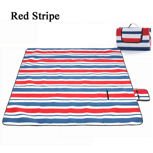 Portable Waterproof Folding Beach Picnic Mat - Outdoor, Moisture-proof, Camping Sleeping Mat, Travel Beach Pad