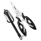 Stainless Steel Fishing Pliers: Hook Remover, Braid Line Cutter, Scissors, Fish Tong - Saltwater Fishing Accessories