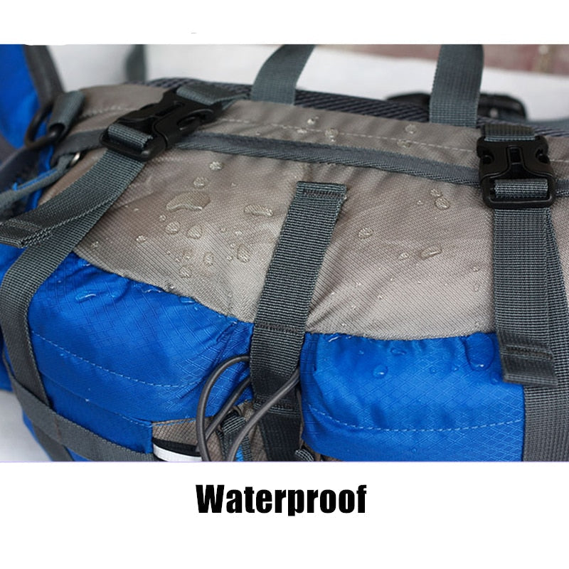 Wasserdichte Gürteltasche aus Nylon für Outdoor-Sport – Wandern, Radfahren, Camping, Jagen, Bergflaschenhalter