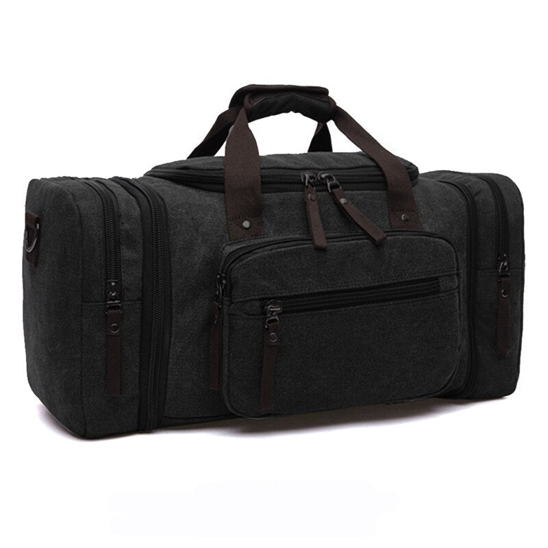 Durable Multifunction Canvas Sport Bag - Training Gym Bag for Men & Women, Fitness & Outdoor Use