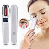 Mini Electric Vibration Eye Face EMS Red Light Therapy Anti-Ageing Wrinkle Dark Circle Removal