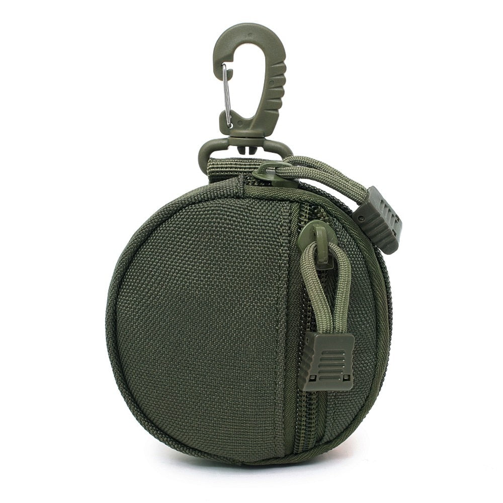 1000D Tactical Wallet Pocket Military Accessory Bag - Portable Mini Money Coin Pouch & Keys Holder for Hunting & Camping