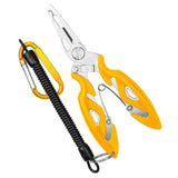 Stainless Steel Fishing Pliers: Hook Remover, Braid Line Cutter, Scissors, Fish Tong - Saltwater Fishing Accessories