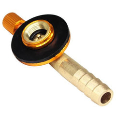 Stainless Steel Outdoor Camping Gas Stove Adapter - Switching Charging Inflatable Valve for Gas Cartridge Tank