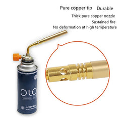 Portable Butane Burner Welding Gas Torch - Outdoor Camping BBQ Flamethrower, Brazing, Soldering, Heat Gun Equipment