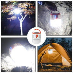 LED Solar Charging Light - Energy-saving USB 42 Bead Bulb for Night Market, Camping, Power Outage, Emergency Use