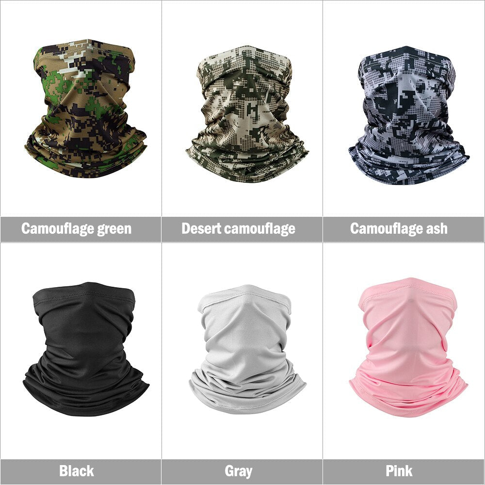 Camping Hiking Cycling Sports Bandana Outdoor Headwear for Men & Women - Magic Scarf Neck Tube