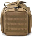 Tactical Range Bag Molle System 600D Waterproof Gun Shooting Pistol Case Khaki Hunting Accessories Sling Bag