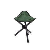 Portable Tri-Leg Folding Camping Stool - Lightweight Fishing Chair for Outdoor Adventures