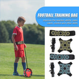 Kids Soccer Trainer: Adjustable Waist Belt for Solo Practice, Kick & Throw Skills Training Aid