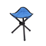 Portable Tri-Leg Folding Camping Stool - Lightweight Fishing Chair for Outdoor Adventures