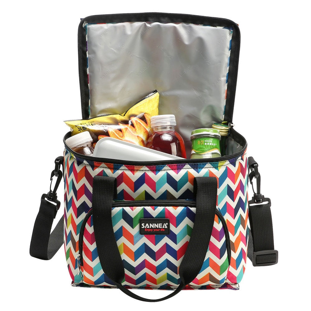 Large Capacity Portable Lunch Bags for Women & Men - Cooler Bag for Fresh Food Storage