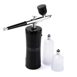 Portable Dual Action 0.4mm Nozzle Airbrush Kit for Nail Art, Tattoo, Cake Paint Spray Gun