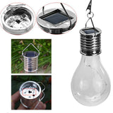 Waterproof LED Solar Panels for Outdoor Garden Camping Hanging Night Light Lamp Bulb