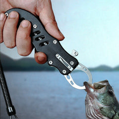 Stainless Steel Fishing Pliers & Fish Lip Gripper - Hook Remover & Controller Clamp - Essential Fishing Accessories