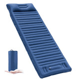 Ultralight Self-Inflatable Air Mattress - 10cm Thick Sleeping Pad for Hiking, Camping, Backpacking, Traveling, Climbing