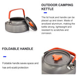 Camping Water Kettle & Outdoor Coffee Kettle - Picnic Set, Tableware, Cookware, and Utensils for Tourism