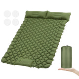 Ultralight Inflatable Camping Sleeping Pad Mat - Portable Travel Air Mattress for Tent, Hiking, Trekking, Folding Bed