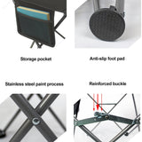 Lightweight Portable Folding Camping Table - Roll-up, Foldable for Fishing, Beach, Outdoor Picnic, Travel, Backpacking