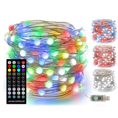 LED Color Changing Outdoor Rope Lights - Waterproof Tube String Strip for Bedroom, Gardens, Camping, Christmas