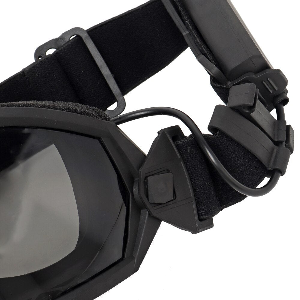 Outdoor Cycling, Sports, Skiing, Skating, Paintball, Hunting Safety Goggles - Eye Protection Glasses