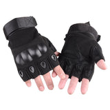 Men's Tactical Half Finger Gloves for Shooting, Hiking, Camping, Military, Hunting, Airsoft, and Outdoor Sports