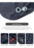 Ultralight Inflatable Camping Sleeping Pad with Pillows and Built-in Pump for Travel and Hiking