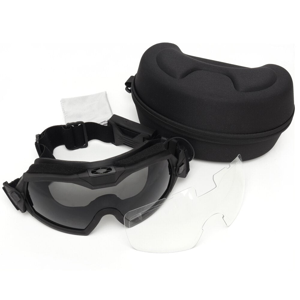 Outdoor Cycling, Sports, Skiing, Skating, Paintball, Hunting Safety Goggles - Eye Protection Glasses