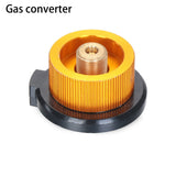 Gas Camping Adapter for Outdoor Stove - Survival Equipment, Butane Refill, Camp Cooking Supplies