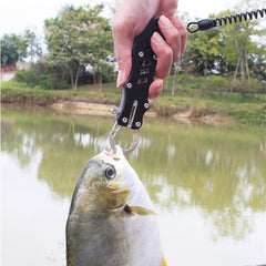 Stainless Steel Fishing Pliers & Fish Lip Gripper - Hook Remover & Controller Clamp - Essential Fishing Accessories