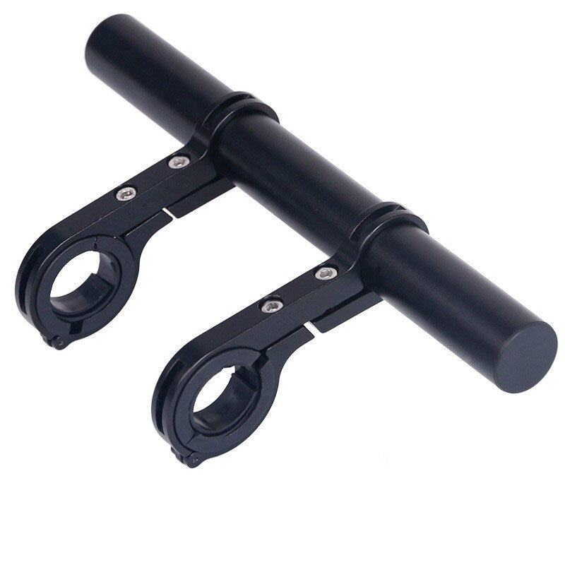 Bicycle Flashlight Holder & Handlebar Extender - Multi-function Bike Frame Extension Bracket & Accessories