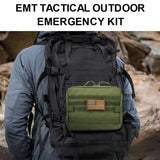 Tactical Medical Kit Quick Release First Aid Accessories for Camping, Hiking, Hunting, Survival, and Outdoor Emergencies