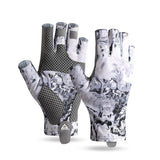 Men's Fingerless Fishing Gloves - Non-slip, Sunscreen, Summer Outdoor Sports, Cycling, Carp Fishing Equipment