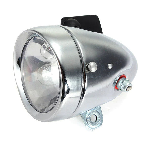 12V Motorcycle/Bicycle Friction Generator Dynamo with Headlight and Tail Light