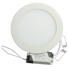 12W Ultra Thin Round LED Ceiling Panel Light, 85-265V Downlight