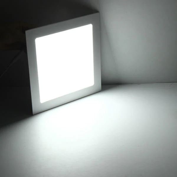 18W Ultra Thin Dimmable LED Panel Light - Energy-Saving Square Ceiling Fixture