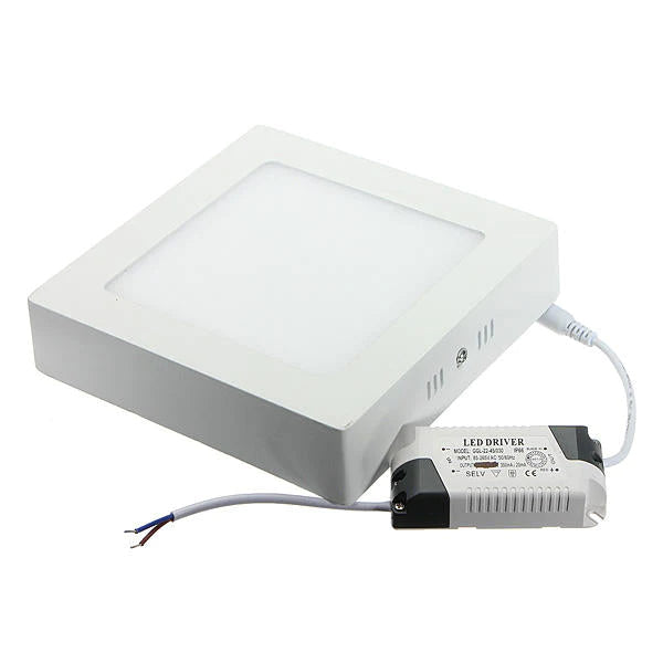 15W Square LED Panel Ceiling Down Light Lamp, AC 85-265V Energy Efficient Lighting