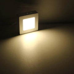 9W Square LED Panel Light for Wall/Ceiling Mount, AC 85-265V