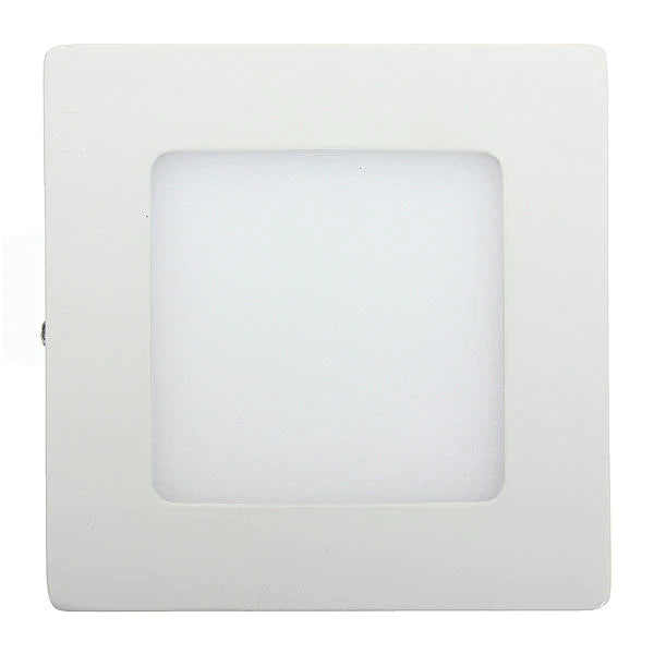 9W Square LED Panel Light for Wall/Ceiling Mount, AC 85-265V