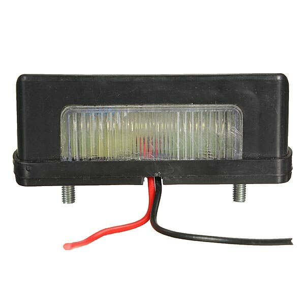 LED Truck License Plate Light DC12/24V - Bright, Durable Bulb
