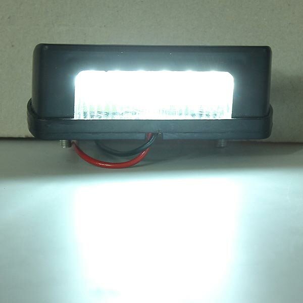 LED Truck License Plate Light DC12/24V - Bright, Durable Bulb