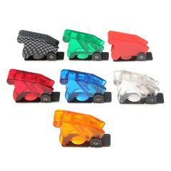 Waterproof Toggle Switch Boot Plastic Safety Flip Cover Cap - Multi-color Options