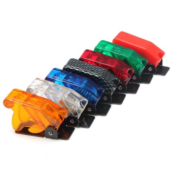Waterproof Toggle Switch Boot Plastic Safety Flip Cover Cap - Multi-color Options