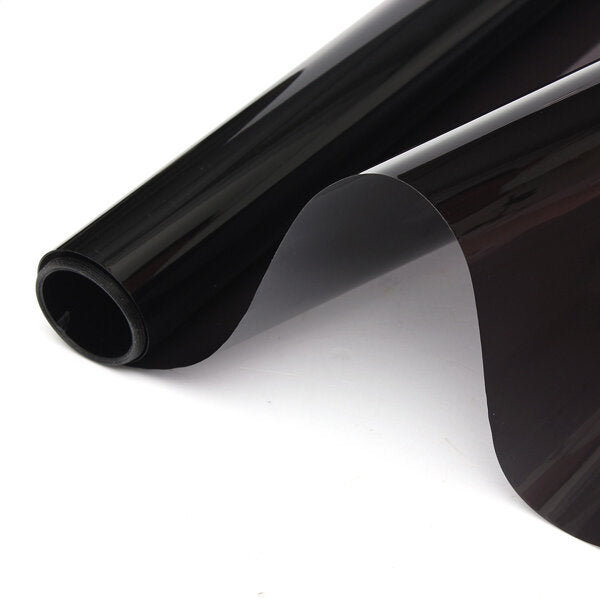 Black Car Window Tint Film 15% VLT, 50cm x 6m Roll, 2-Ply