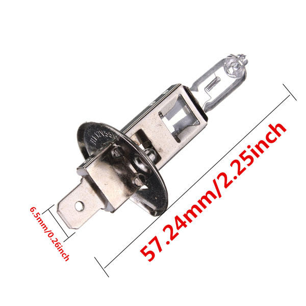 12V 55W Halogen Headlamp Bulb P14.5s Base, 10mm Diameter