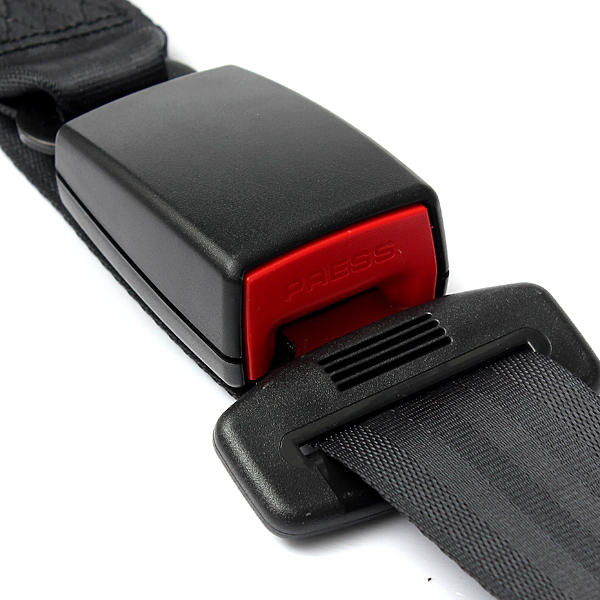 Universal Retractable 3-Point Car Safety Seat Belt Kit