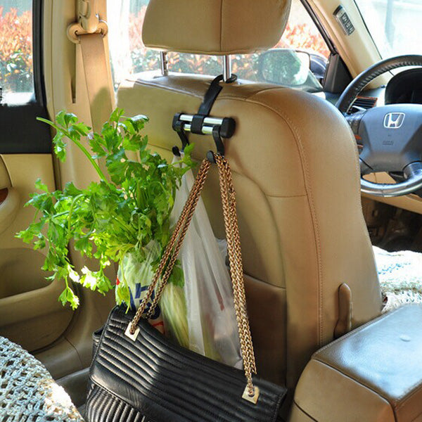 Multifunction Portable Car Headrest Hooks for Backseat Storage